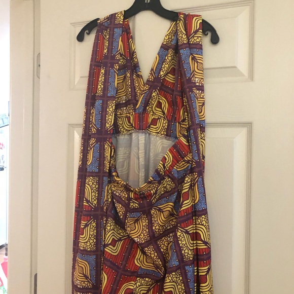 African Print Ankara Multiway Romper - Picture 4 of 10